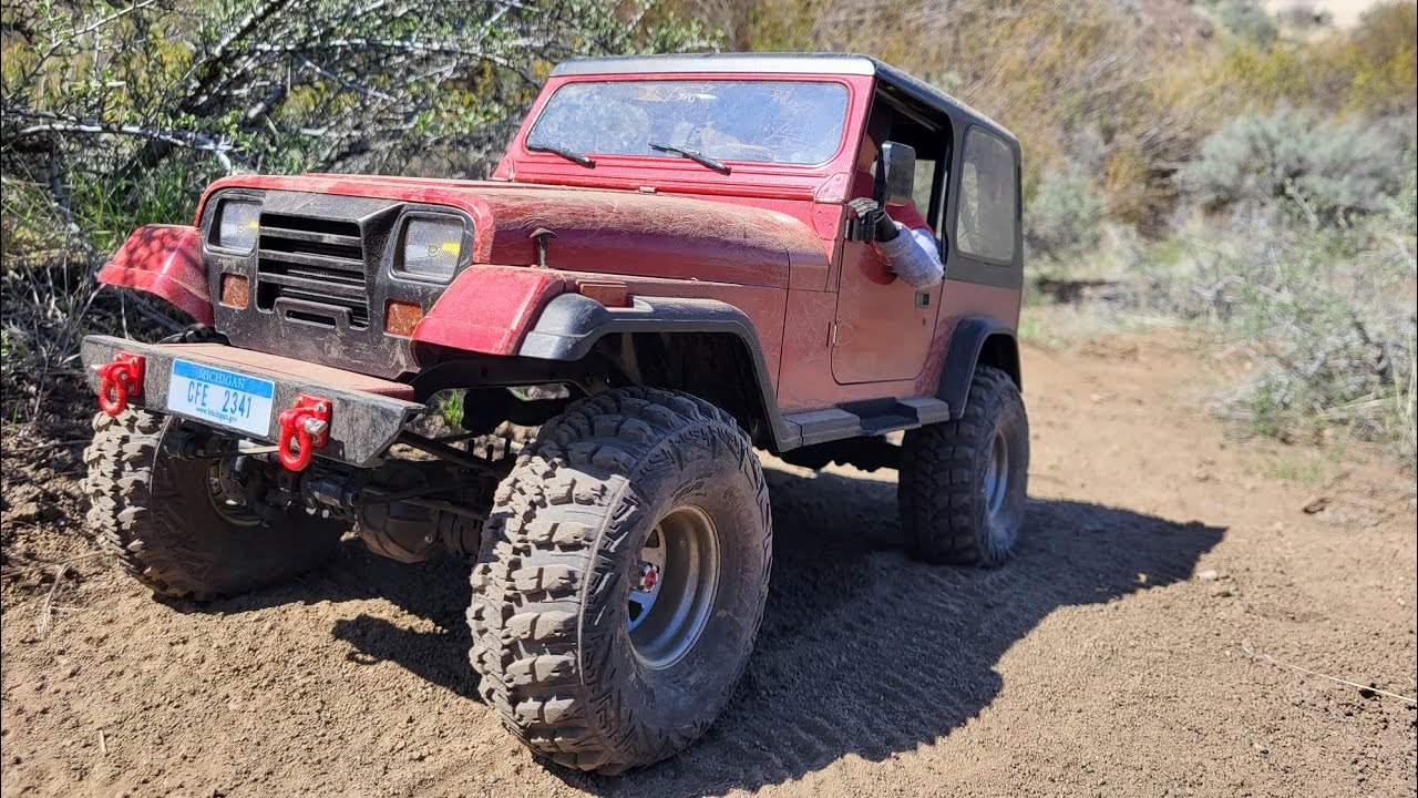 FMS Mashigan Jeep YJ on Leaf Springs Trail Run.
