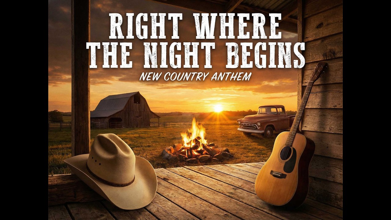 Right Where the Night Begins – Emotional Song About Love, Reflection, and Romance