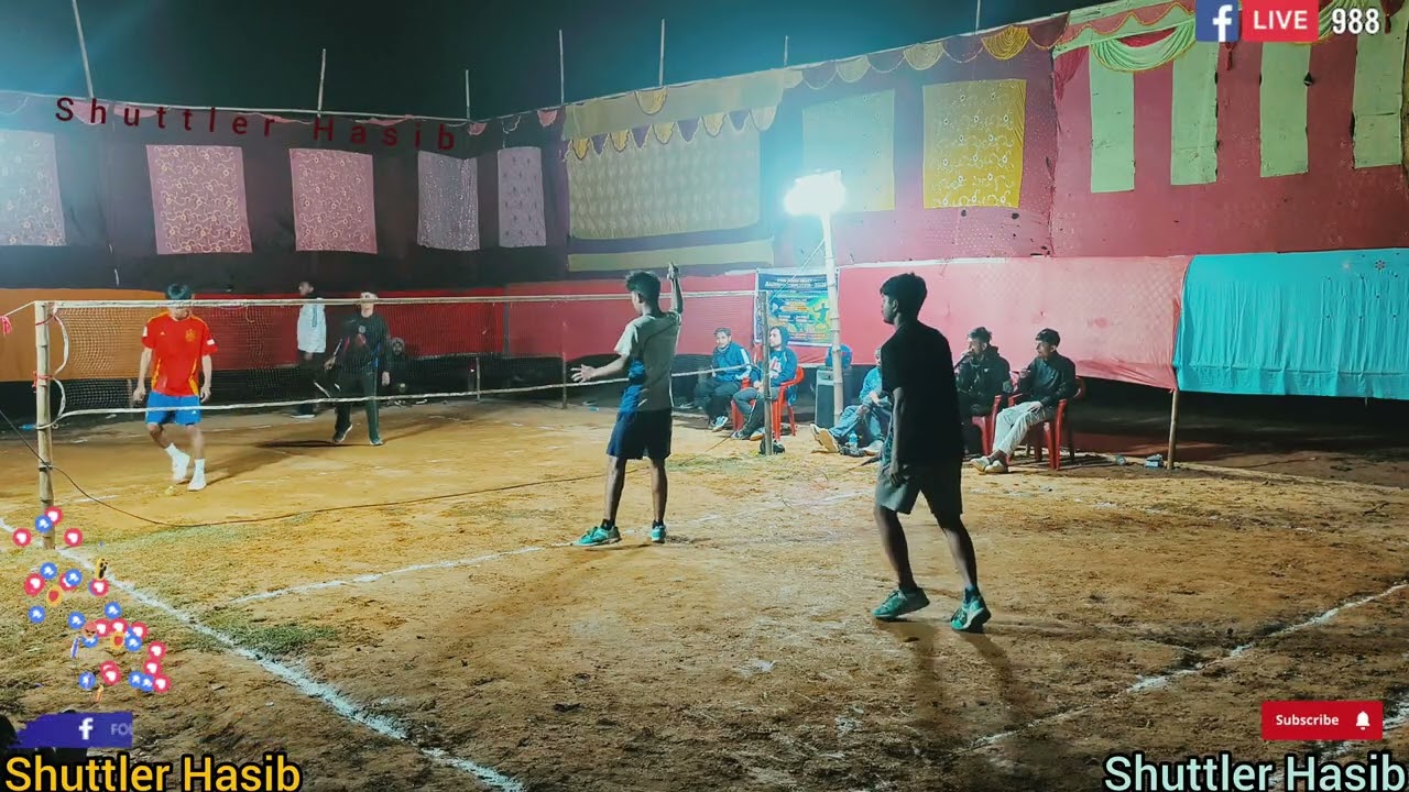 1st Round 2nd Match🔥🏸 (Maruf & Maruf) vs(Maruf & Munna)  At_Asimganj 