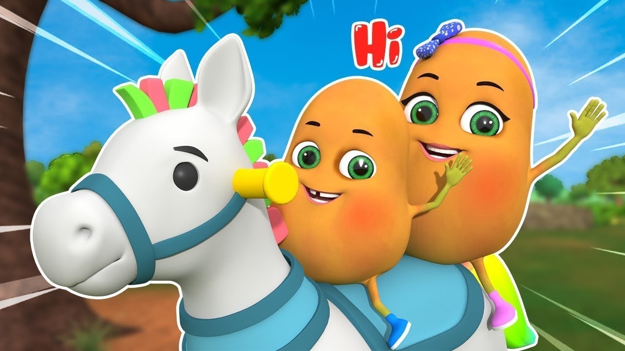 Aloo Kachaloo Aur Behna | आलू कचालू | Hindi Best Rhymes - Zappy Kids