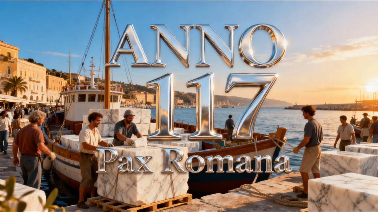 ANNO 117 Pax Romana - Ура мраморные блоки!!!