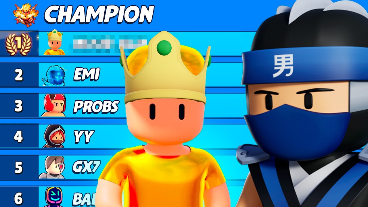 I EXPOSED the #1 Champion in Stumble Guys...