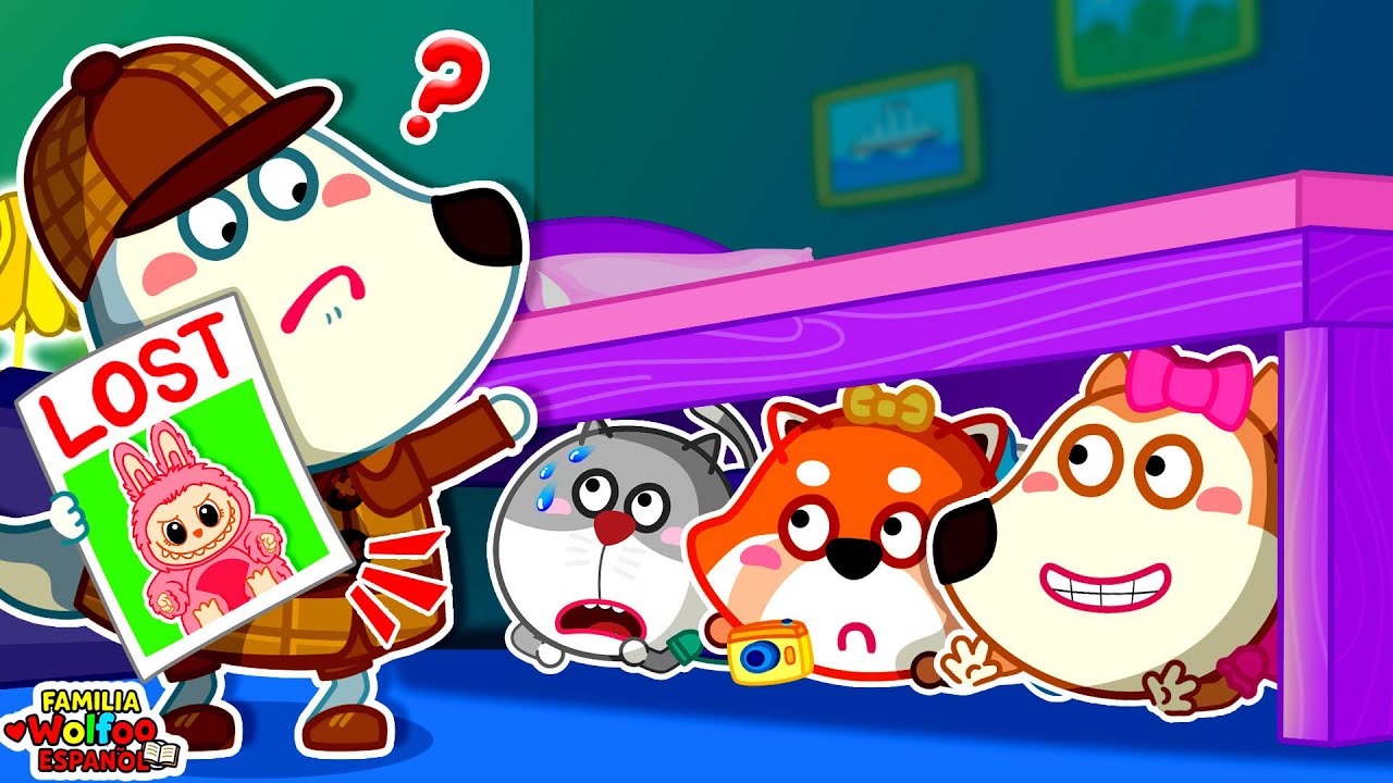 Familia Wolfoo Español | ¡Desapareció Justo Antes de la Fiesta! ¿Dónde Está Labubu🏃 Dibujos Animados