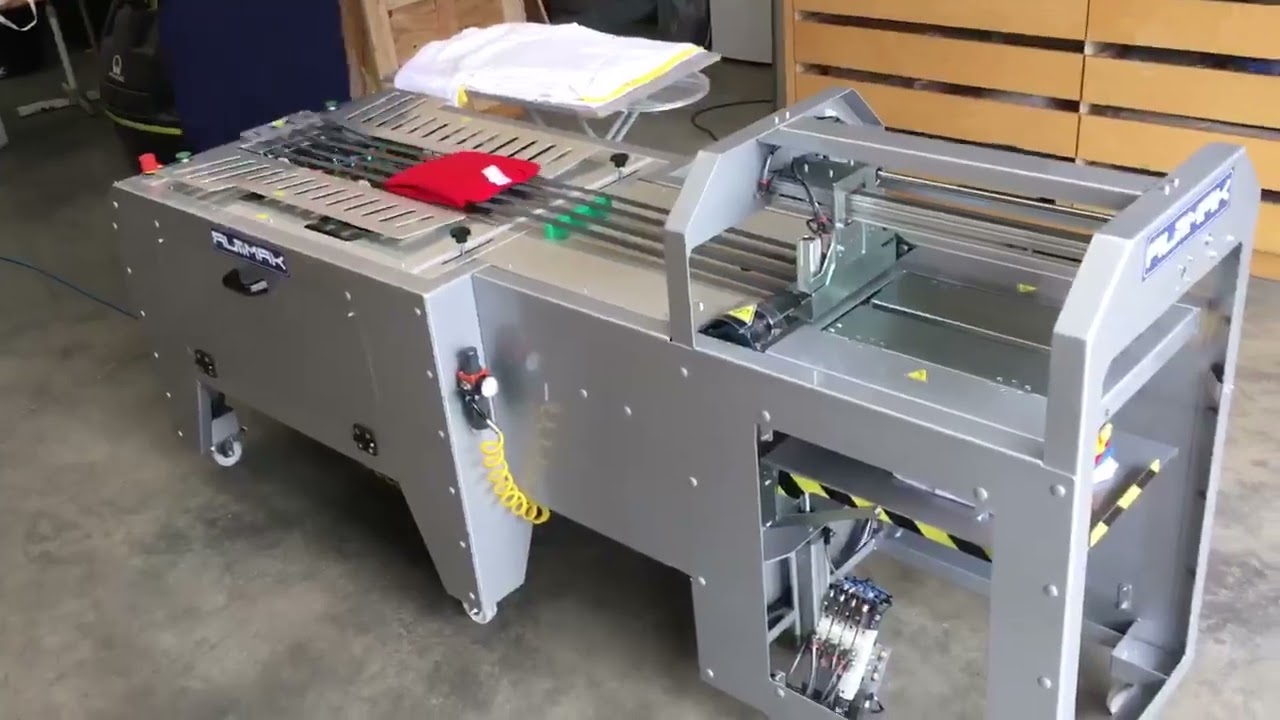 FOLDING AND STACKER MACHINE M500 / DOBLADORA Y APILADORA M500