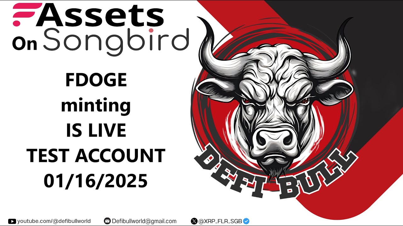 Fassets minting Doge for FDOGE is live now