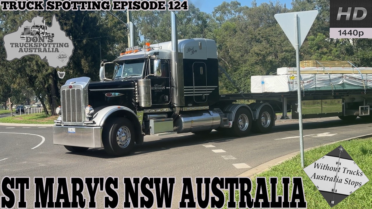 Don's Aussie Truck Spotting Episode 124 St Mary's NSW Australia #truckspotting #trucks #australia