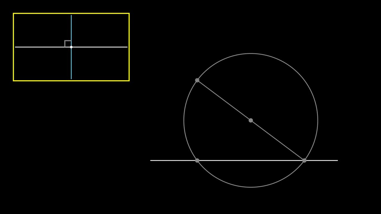 Euclidea. Бета 7. Зведення перпендикуляру
