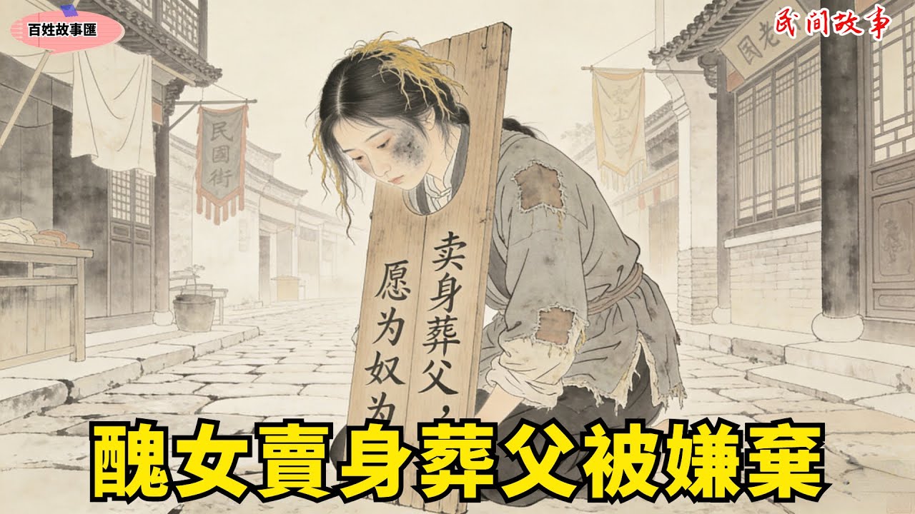 女子賣身葬父被嫌棄太醜！老光棍三十兩將她娶回家，洗臉後驚變絕世仙女！