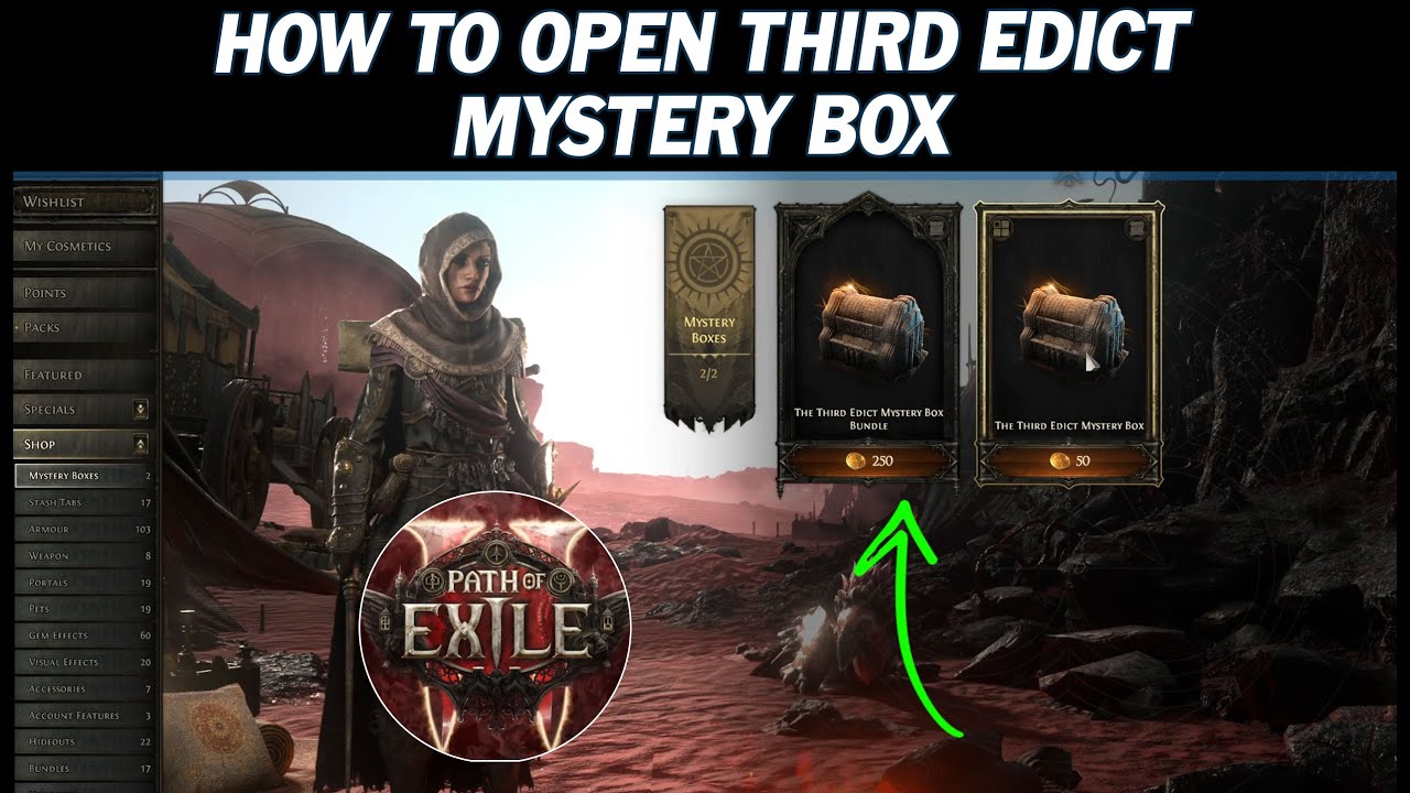 Path of Exile 2 - How to Open the Third Edict Mystery Box