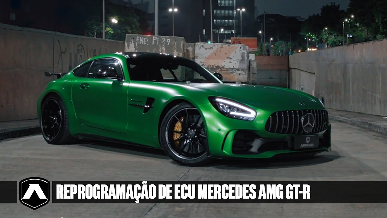 Essa Mercedes AMG GT-R ficou com 700cvs e 86Kgfm após a preparação Stg2 Armada Performance