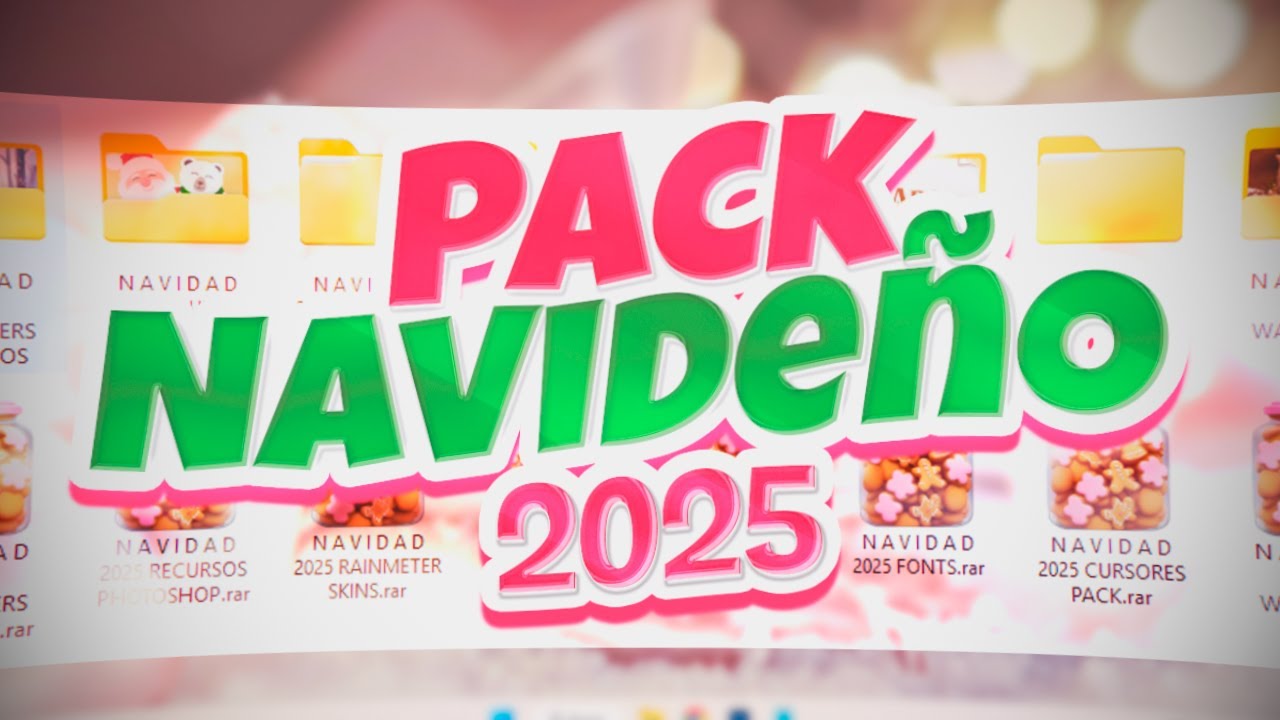 🎄🌟 PACK NAVIDAD 2025 〵 PERSONALIZACION & DISE&Ntilde;O 🌟🎄
