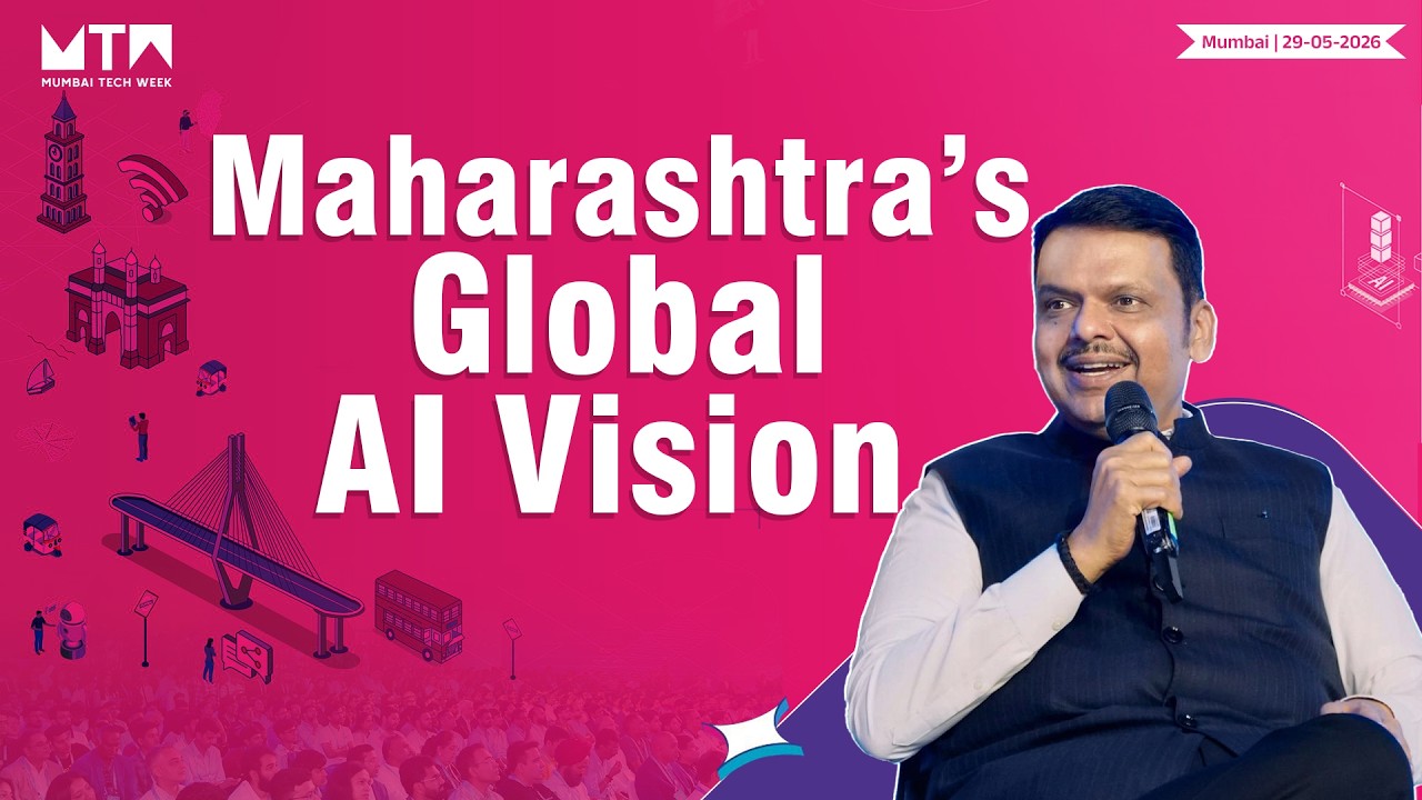 CM Devendra Fadnavis at Mumbai Tech Week 2026: Maharashtra&rsquo;s Bold AI Vision for the Future! | Mumbai