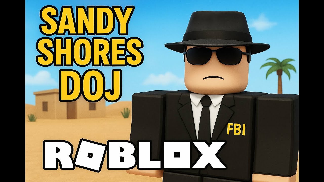Life as an FBI Agent in Sandy Shores DOJ Roblox Episode 1