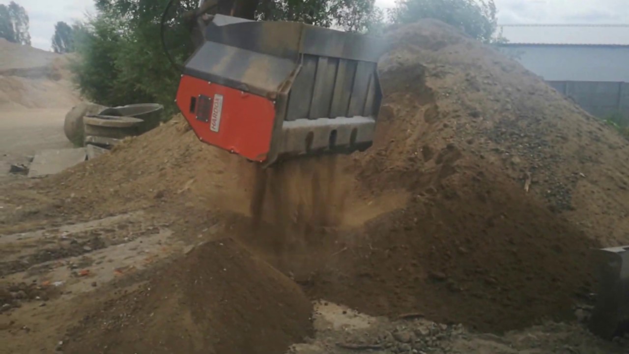 VTN DSG16 Łyżka krusząco - przesiewająca na koparce Liebherr 904