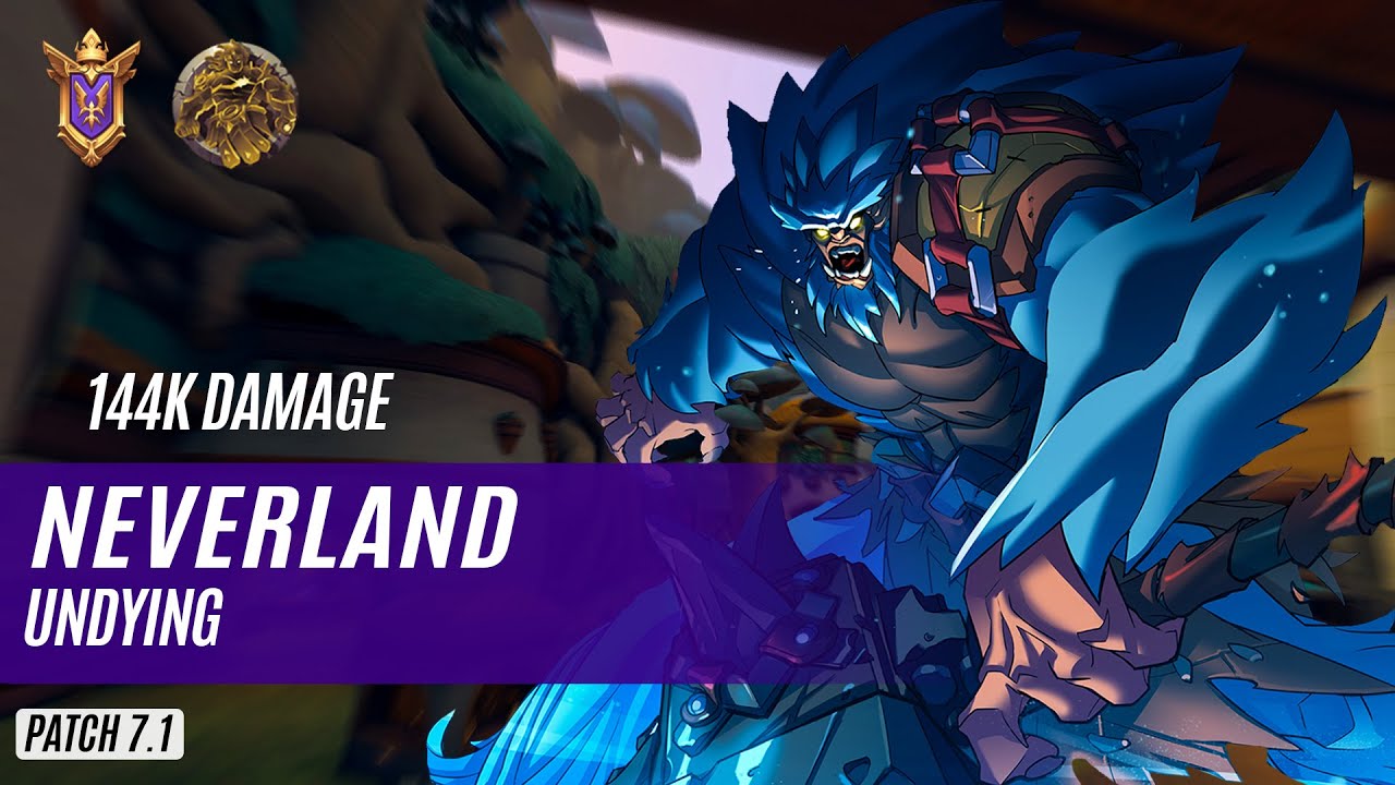 144K DAMAGE neverlañd TERMINUS PALADINS COMPETITIVE (GRANDMASTER) UNDYING