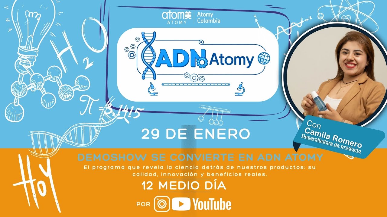 ☕️ Atomy Colombia | ADN Atomy  |📅 29 de Enero de 2026 🎉✨