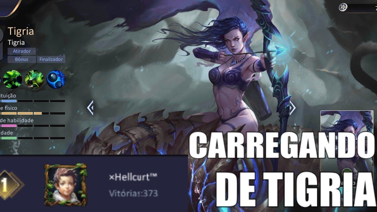 Tigria (TOP1 wins) e a Zoya main Recall - Champions Legions
