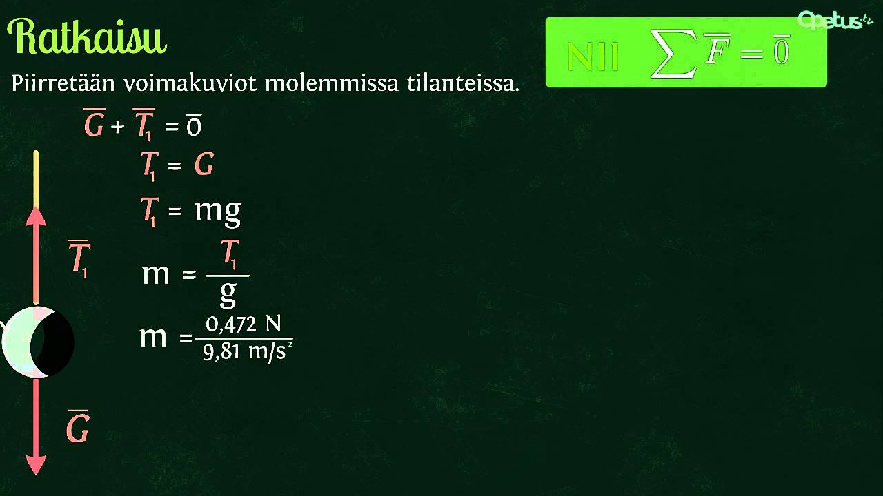FY4: Sormuksen tiheyden m&auml;&auml;ritt&auml;minen, esimerkki