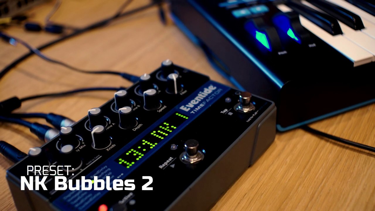 Eventide Timefactor - 30 Custom Presets For Synth/Guitar