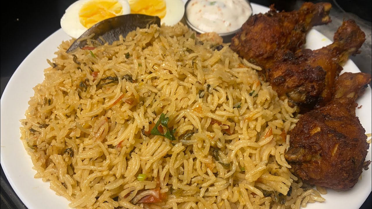 How To Make Simple Kuska | One Pot Plain Biriyani Rice Recipe