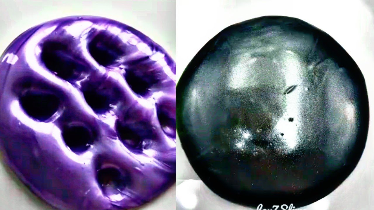 Amazing Metallic Slime-Oddly Satisfying ASMR
