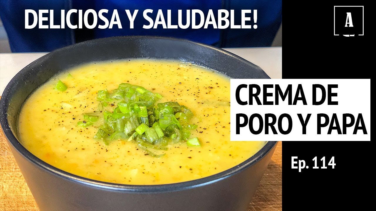 Crema de Papa y Poro | Sin Crema ni Maicena | Ep. 114 - Antojitos de Arnie