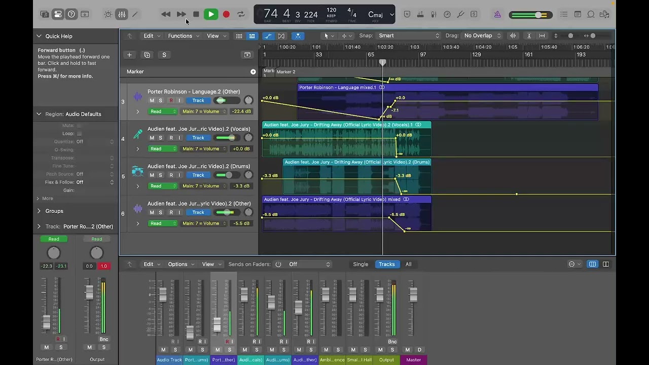 Drifting Away (Audien) x Language (Porter Robinson) Vocal edit