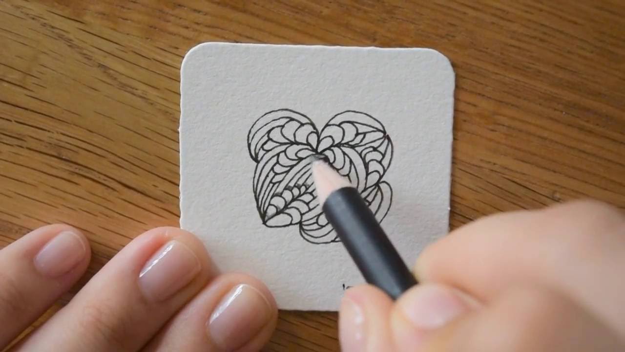 Zentangle® Muster: Dillo