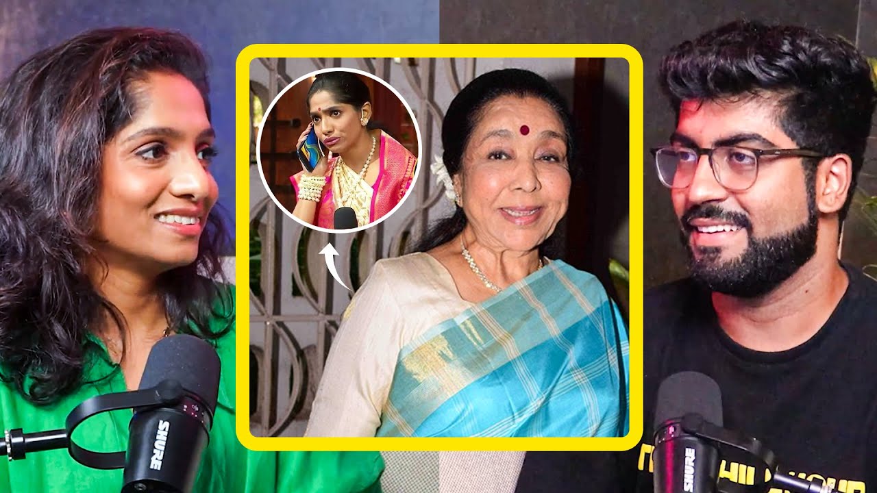 When Jamie Lever Met Asha Bhosle Ji - inside conversation | Deepak Pareek Clips