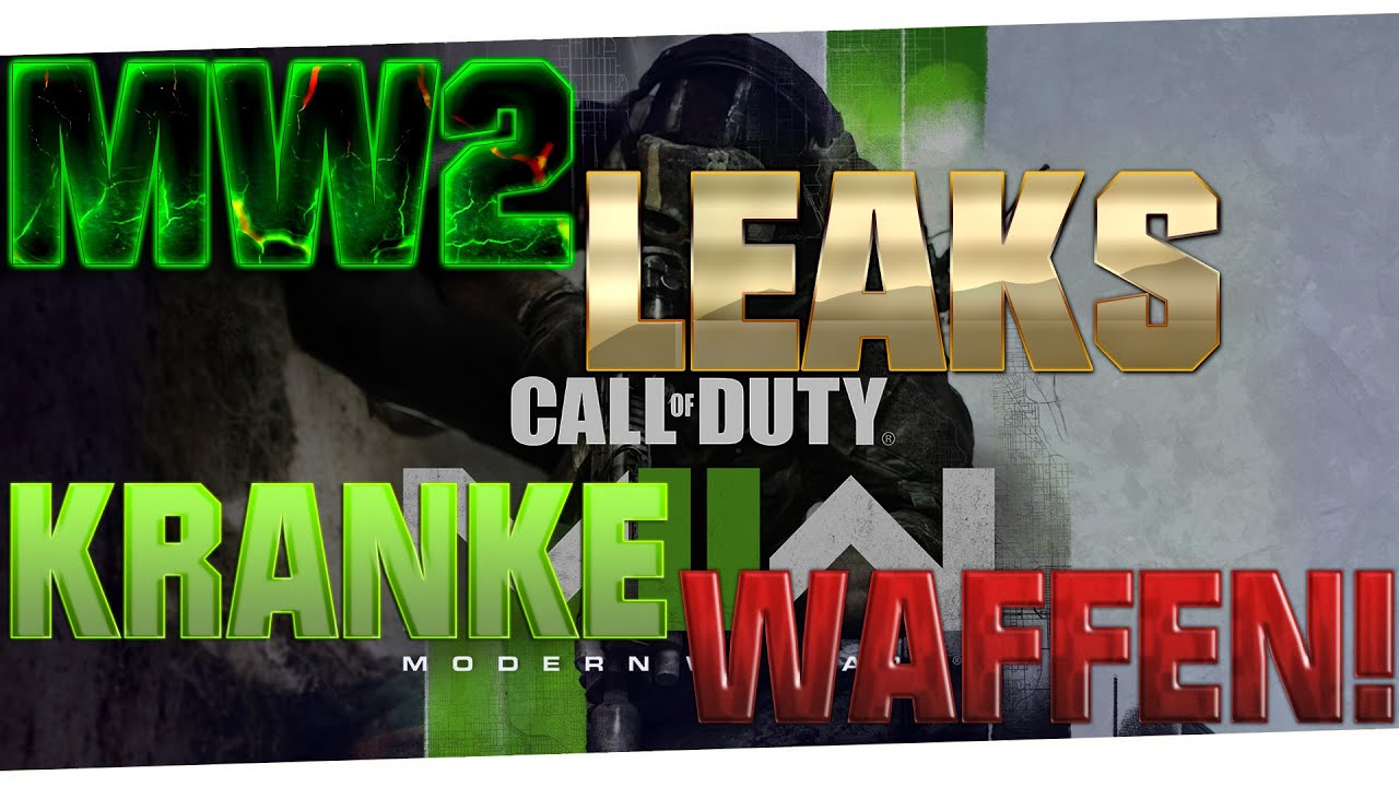 Diese HEFTIGEN Waffen wurden in Modern Warfare 2 GELEAKED || INF3CT3D