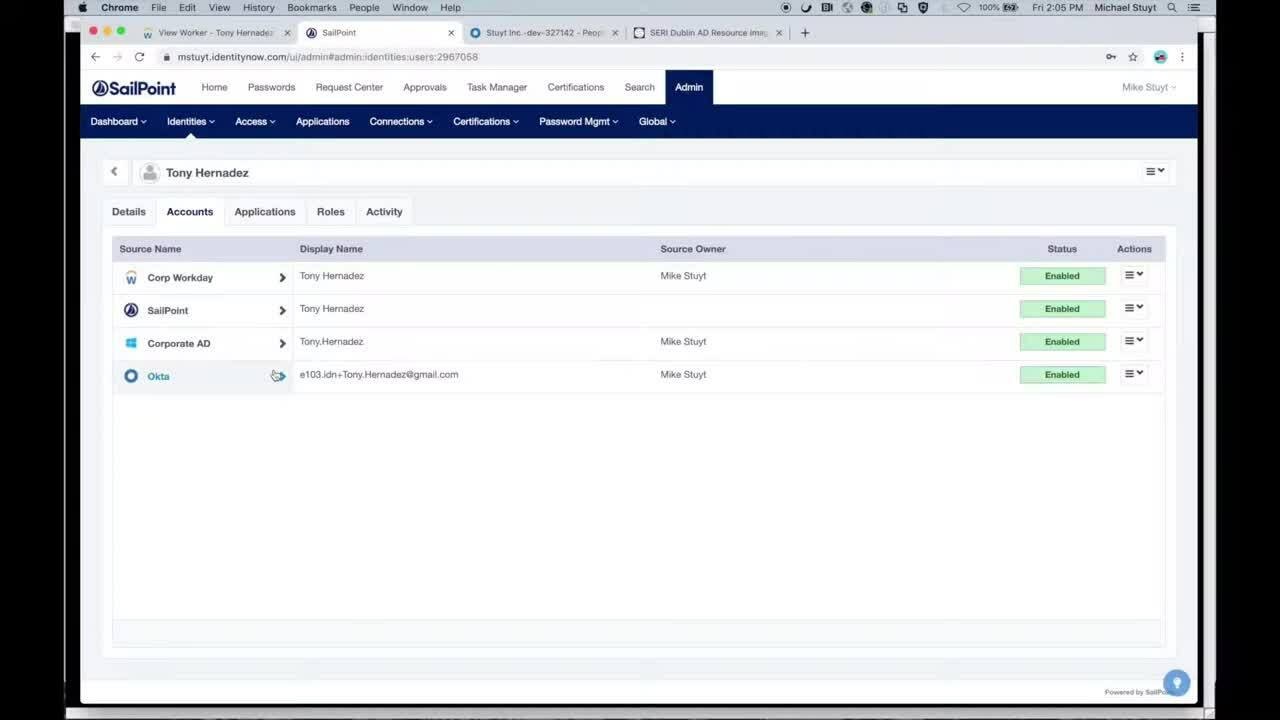 SailPoint – Workday Integration Demo: Going Beyond Day 1 Access and Compliance