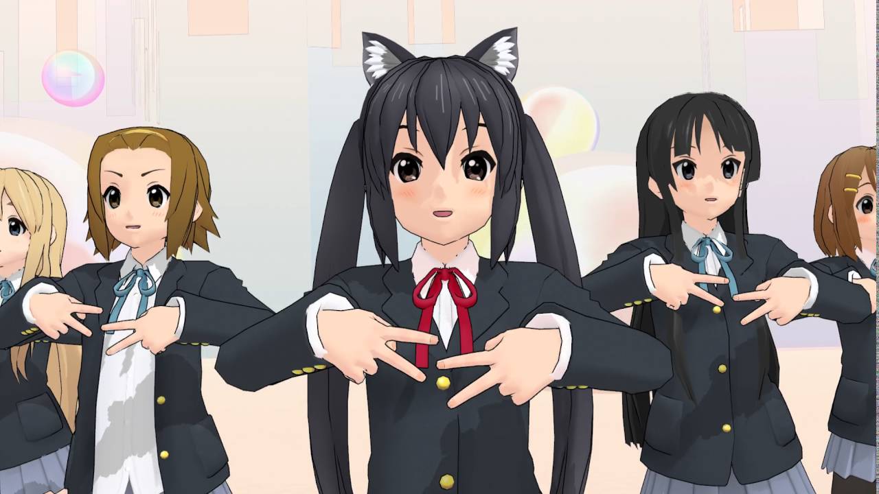 【MMD】ヘビーローテーション(けいおん！)1080p