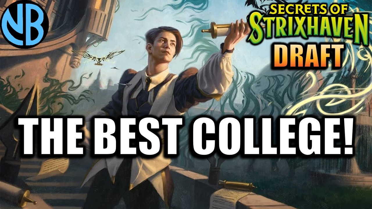 Drafting the Best College in Secrets of Strixhaven!