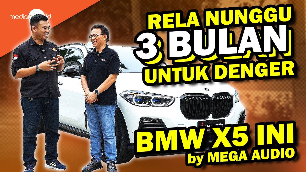 Hasil Audio Mobil BMW X5 Karya Mega Audio | Four Way System