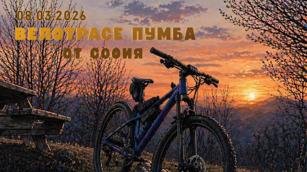 08.03.2026 - MTB: Велотрасе Пумба от София (2026 Cube Reaction TM Pro)