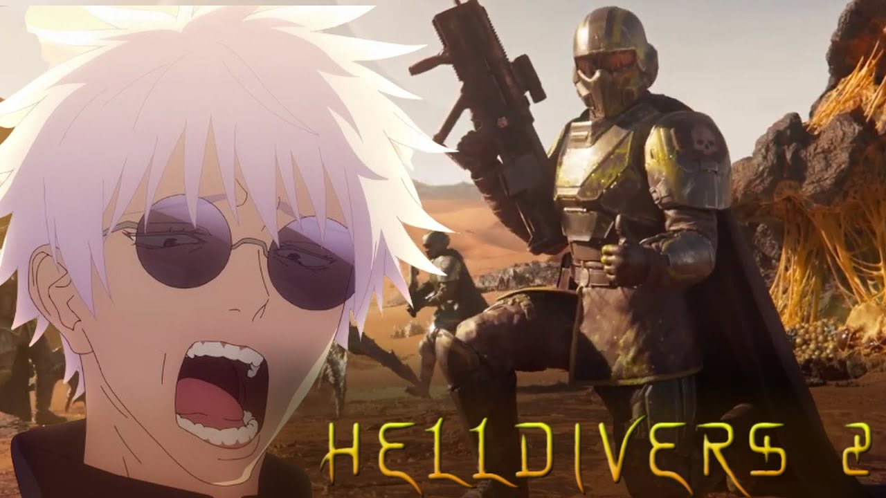 HELLDIVERS 2 ANIME OPENING | Jujutsu Kaisen SPECIALZ