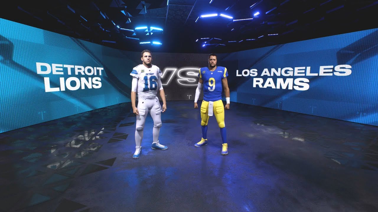 Madden NFL 25 - Detroit Lions Vs Los Angeles Rams PS5 Simulation Week 15 (Madden 26 Rosters)