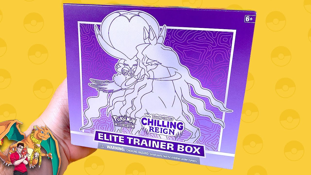 Pokemon Chilling Reign Elite Trainer Box - Shadow Rider and Calyrex