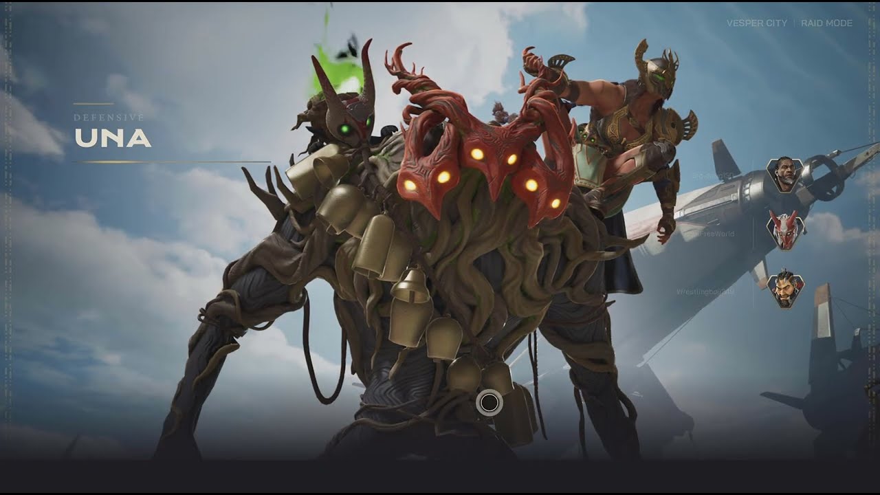 Struggling to win a Highguard match using Una with stick drift and a baby in my hands... #REAL