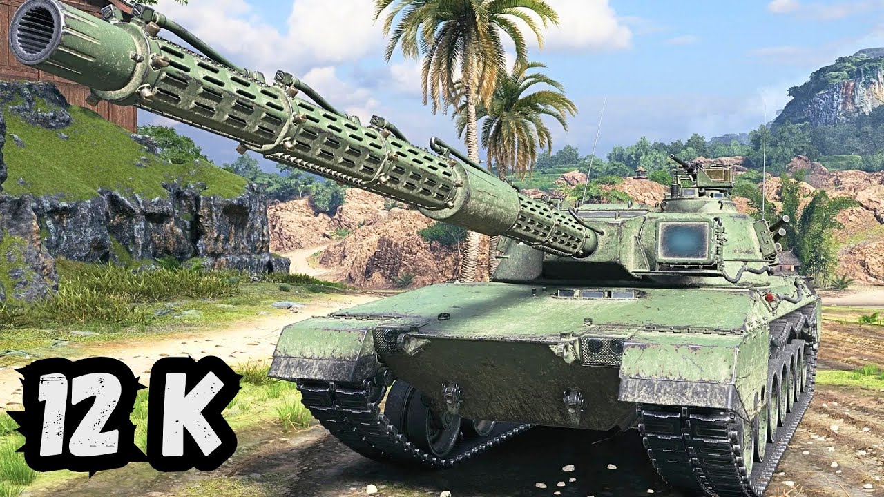 Wot 2.0 STK-2 Japanese Monster Does a lot of Damage