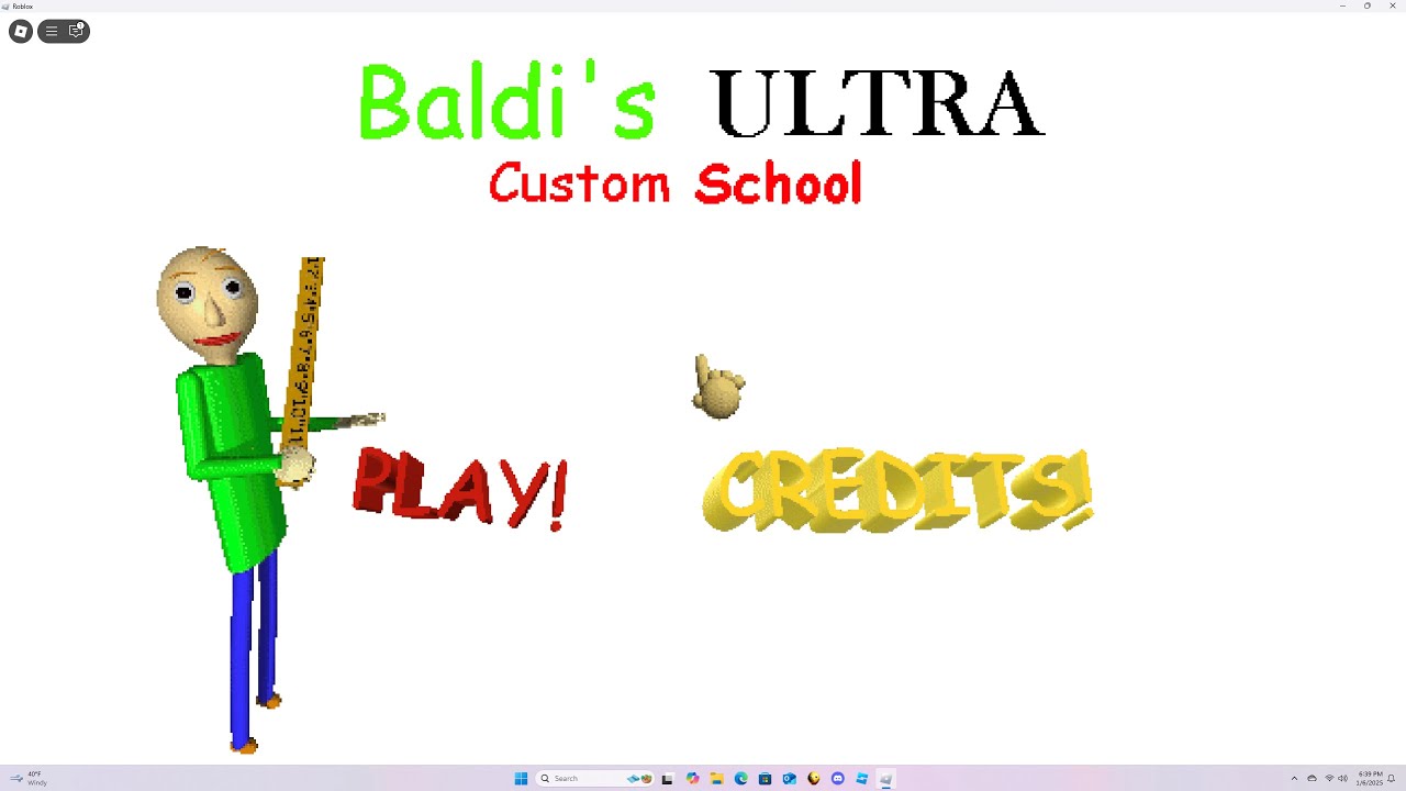 how... | Baldi's Ultra Custom School!