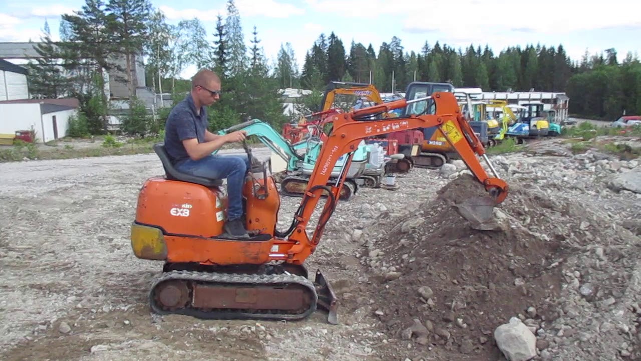 Hitachi EX8-2B minikaivuri