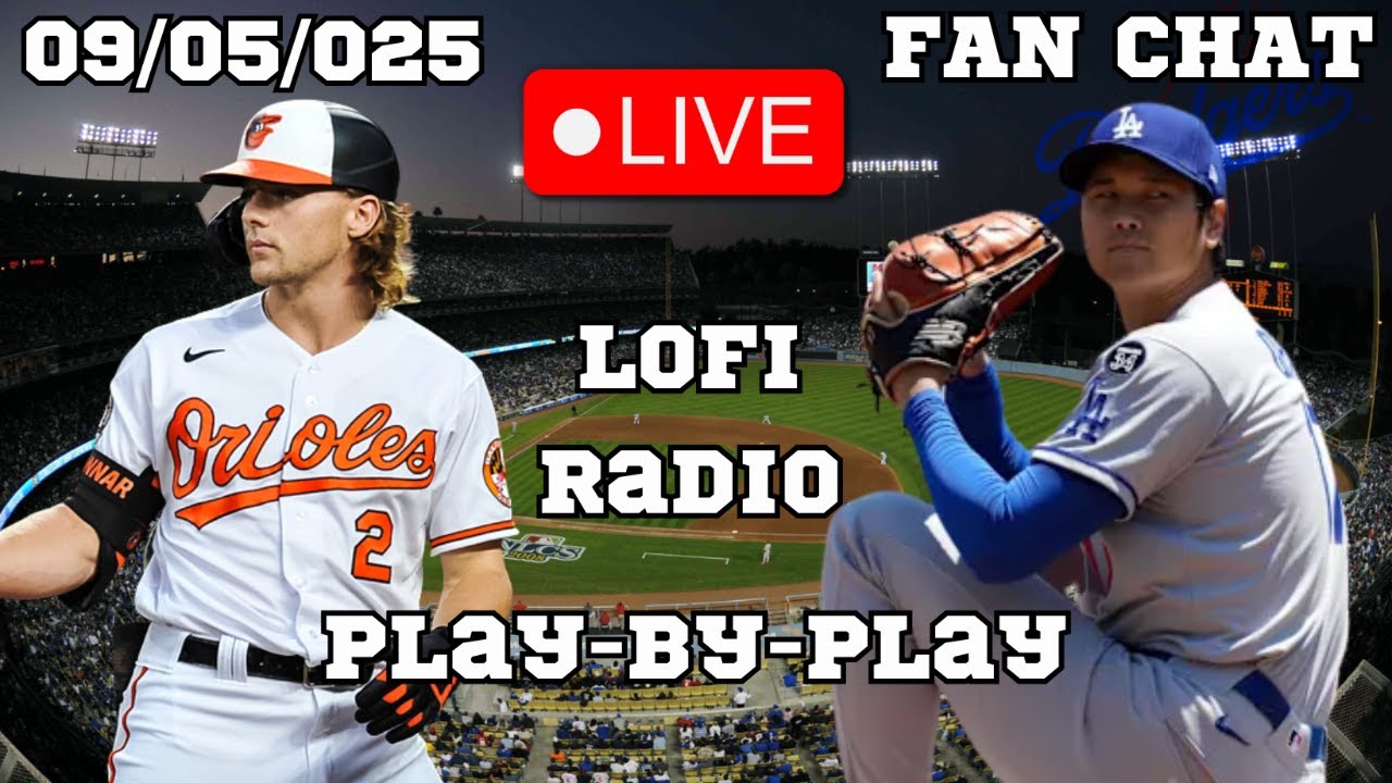 🔴 LIVE Dodgers vs Pirates Watch Party | Play-by-Play + Chill Lofi (September, 05 2025)