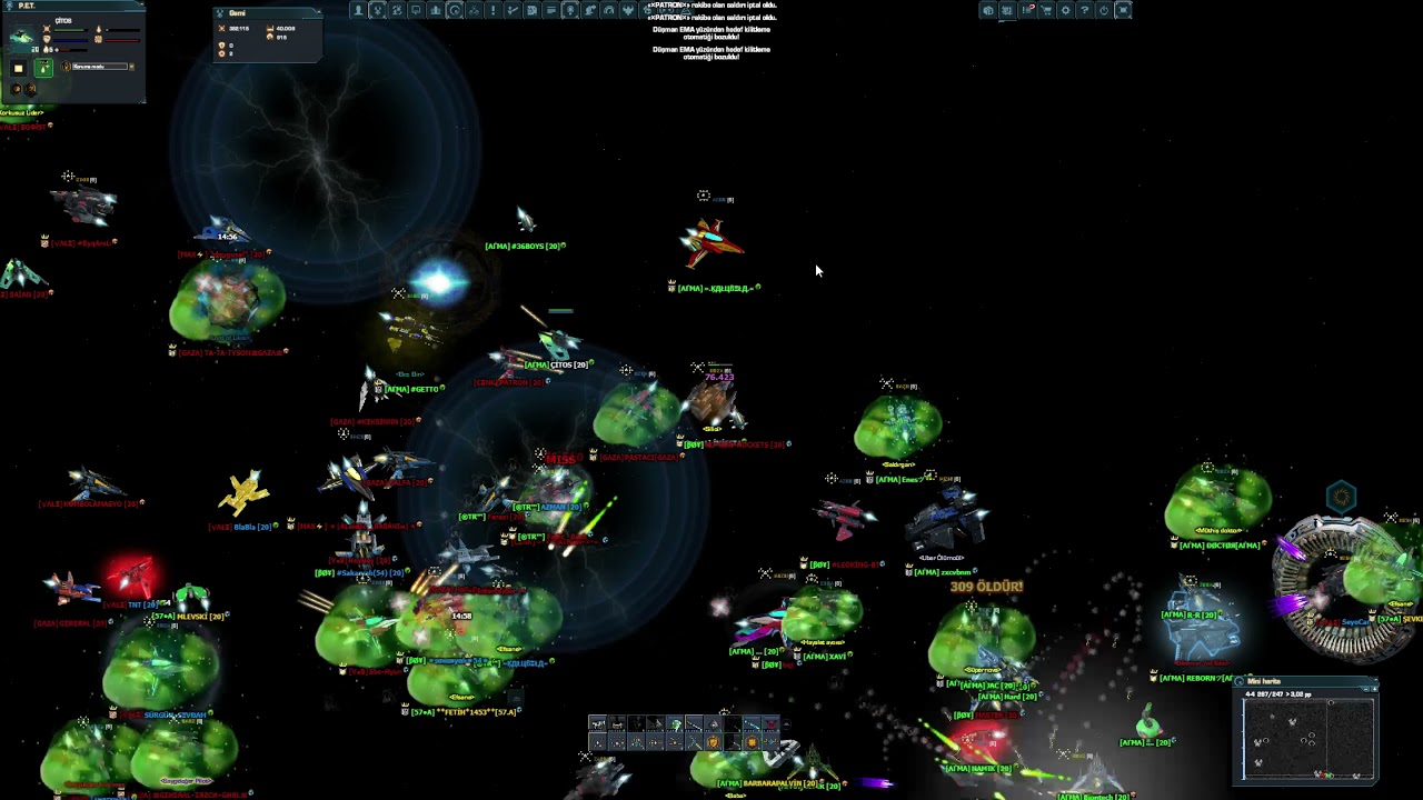 Darkorbit TR1-5 DarkOrbit' in BAR&Ccedil;ASI [İNİESTA SKILLS] #SARIYERLİ