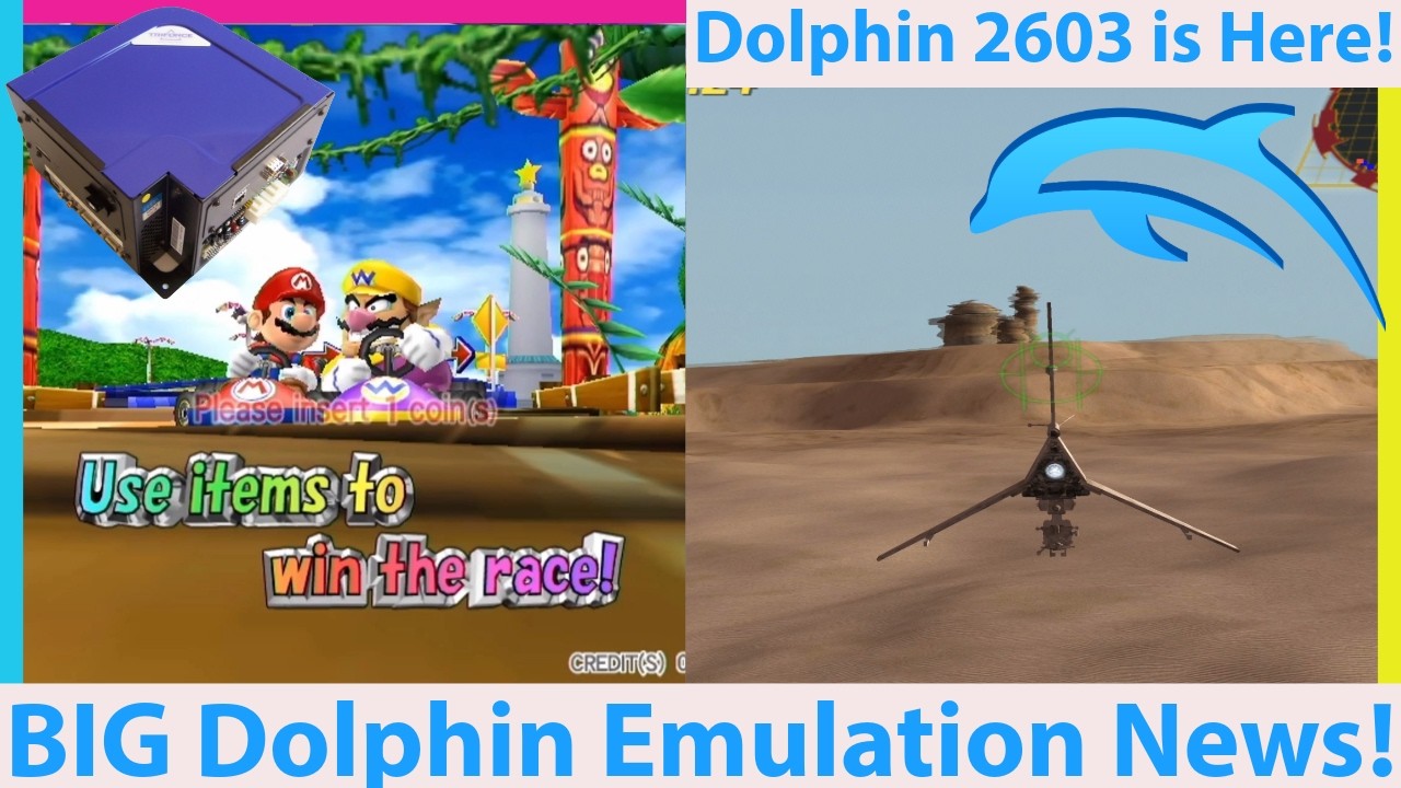 Dolphin Emulator Gets a BIG Update! Dolphin 2603 is Here! Triforce and More