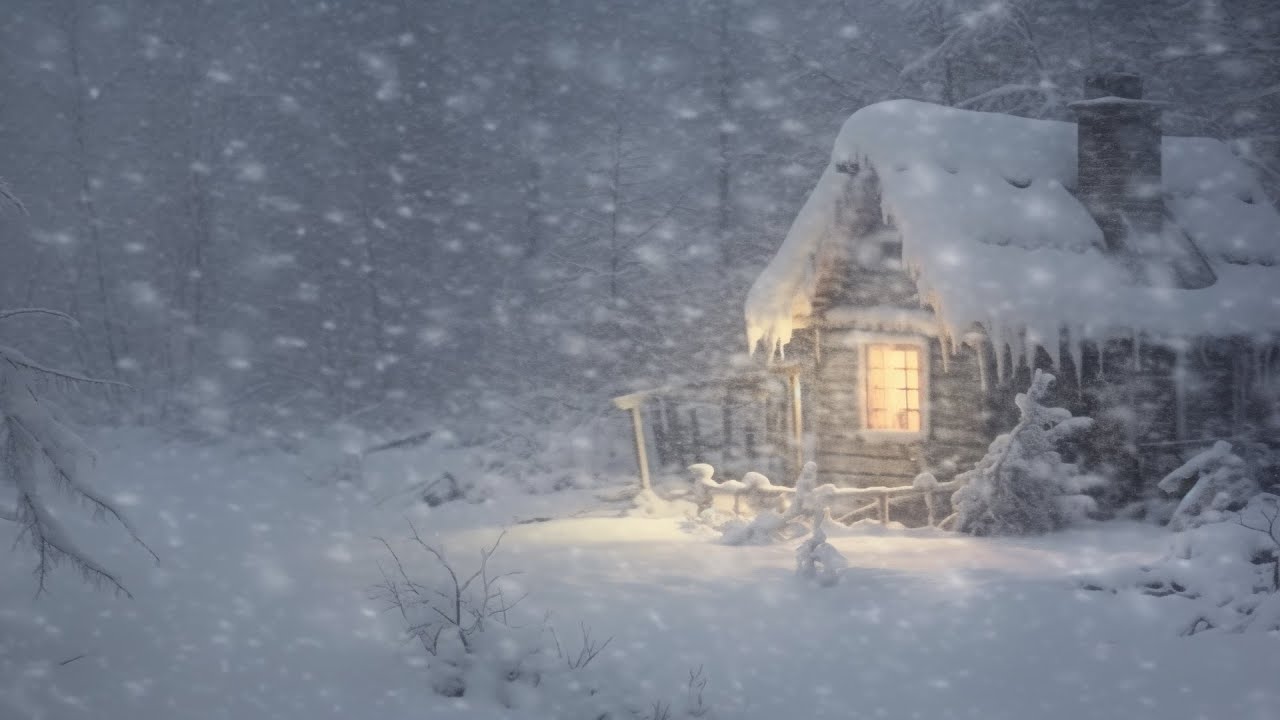 Frosty Wind Sound for Sleeping & Freezing Blizzard Storm┇Frosty Wind Ambience┇Sound to Study & Relax