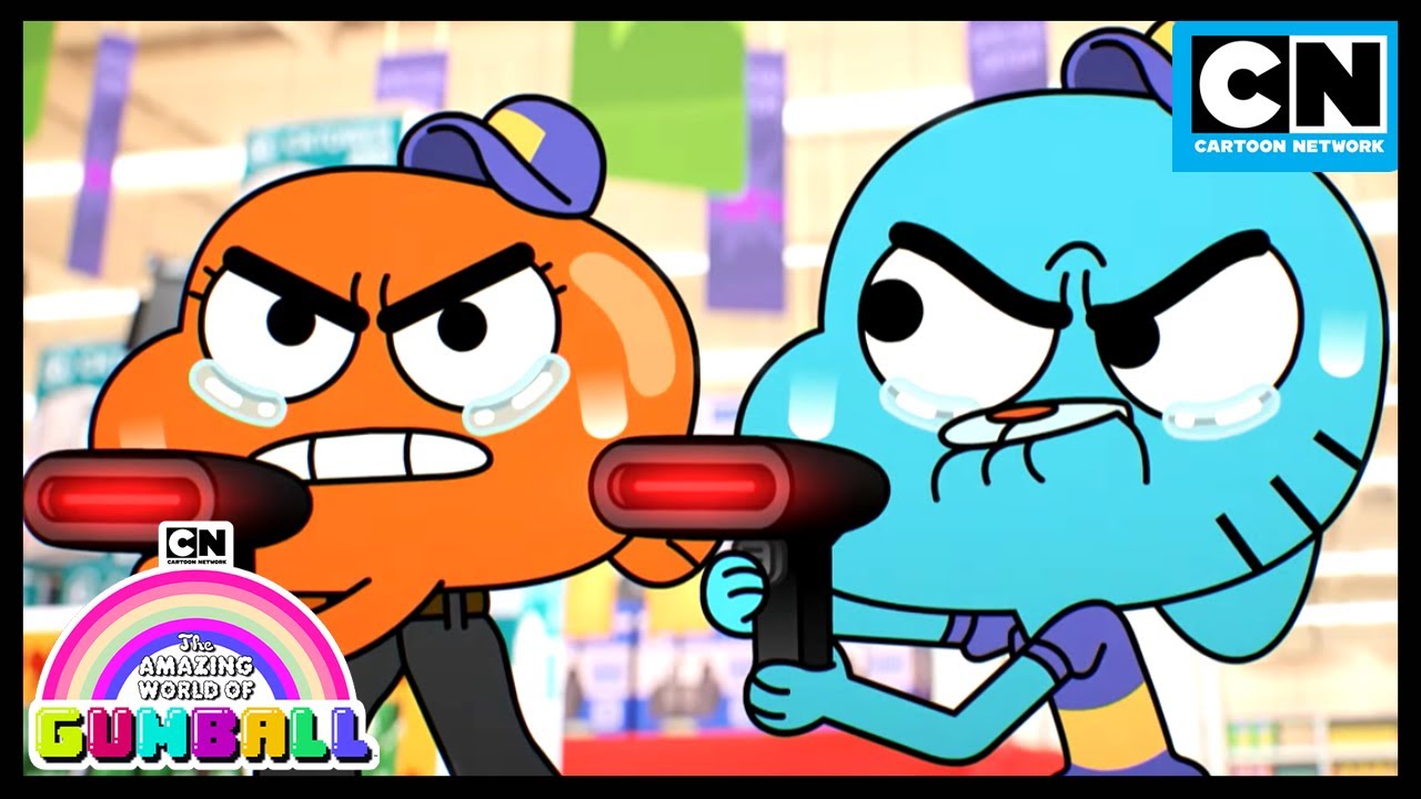 Pojedynek w supermarkecie Gumballa i Darwina | Gumball - Szkolenie | Cartoon Network
