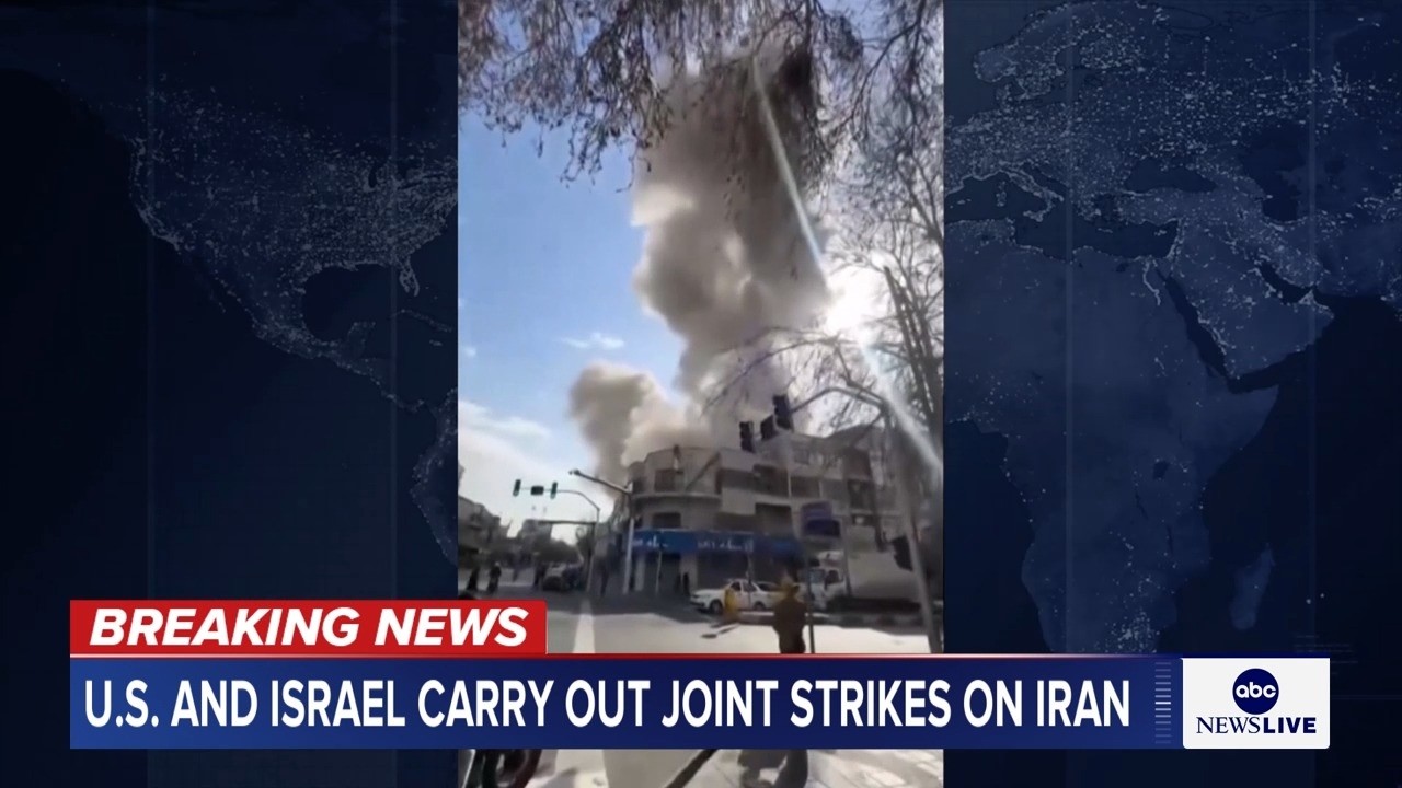 U.S. and Israel carry out joint strikes on Iran
