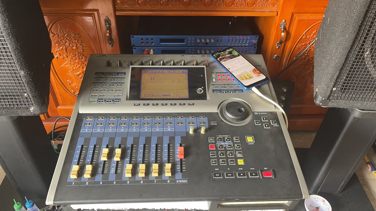 Test mixer yamaha aw-2816 & aw-4416