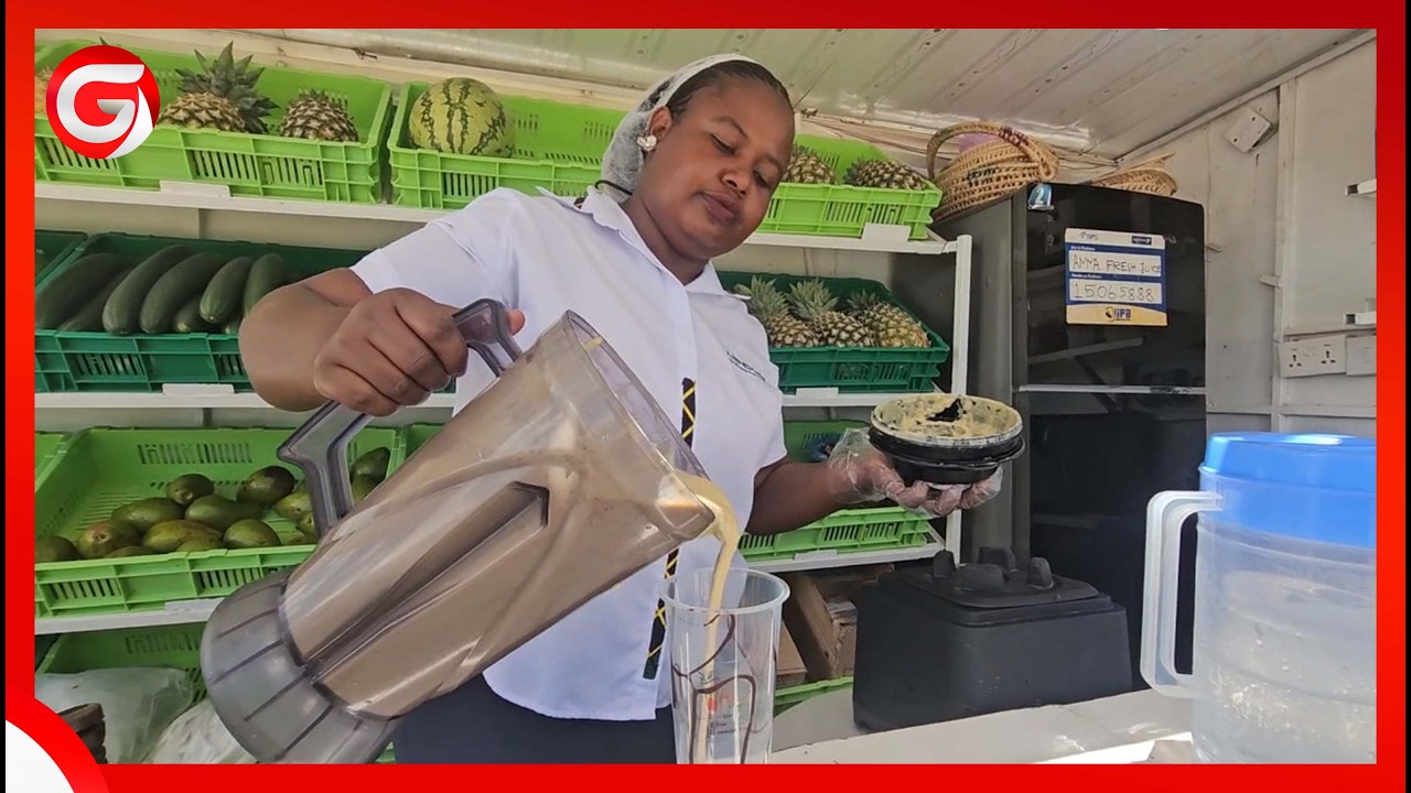 BBT KUTOKA KAULI HADI VITENDO: ANNA AJIOKOTEA kwa BIASHARA ya JUISI KWENYE MJI wa SERIKALI MTUMBA..